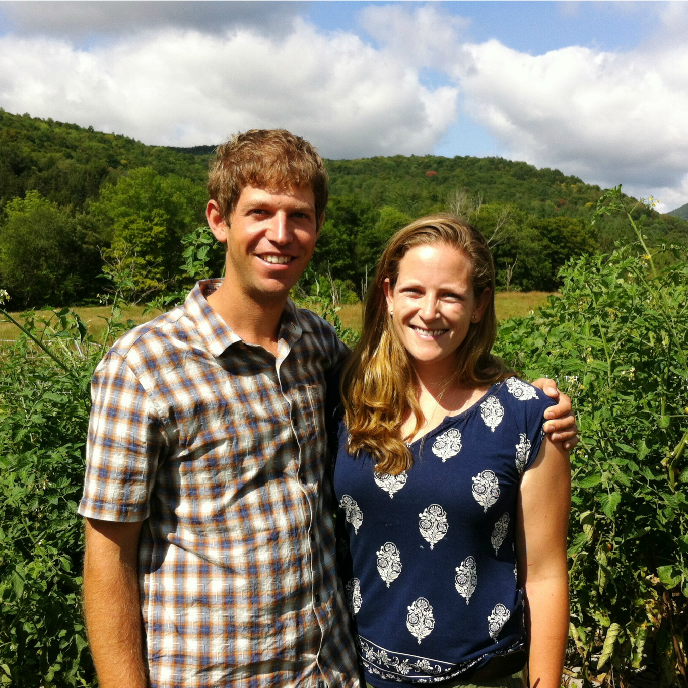 Annie and Andrew Paradee at Long Winter Farm