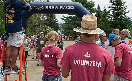 Volunteer at the Craft Brew Race