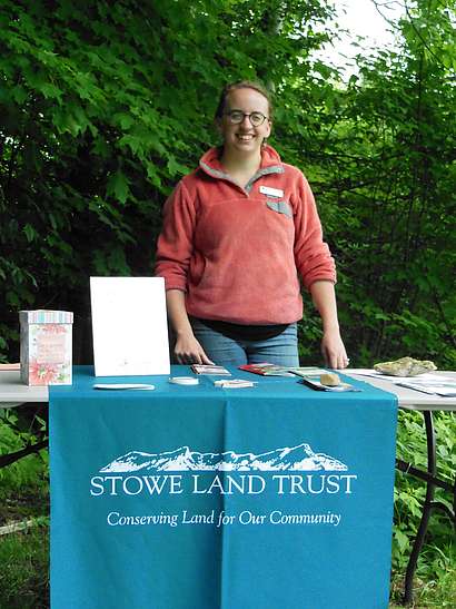 Tabling at the kiosk