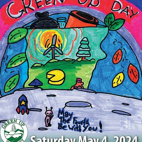 Green Up Day is next Saturday, May 4th. Come visit...